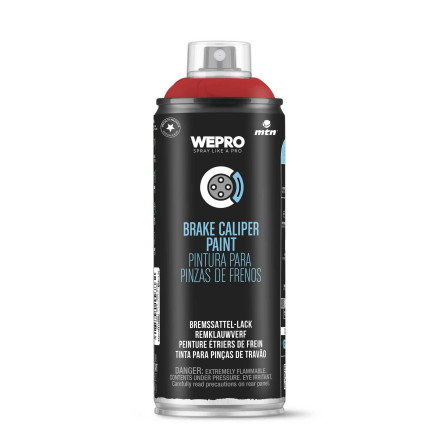 WEPRO Féknyereg festék - piros 400 ml