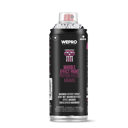 WEPRO Márványhatás - fekete 400 ml